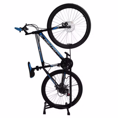 Brigt Standar Parkir Sepeda Universal Paddock L Standing Bike Display - L150 - Black — gambar 2