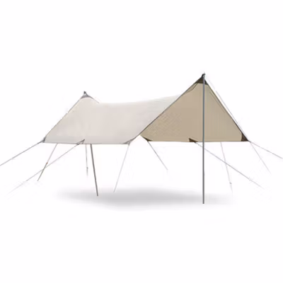 Buizel Flysheet Terpal Tenda Camping Waterproof Anti UV 5x3M - SF-015 - Desert Sand — gambar 2