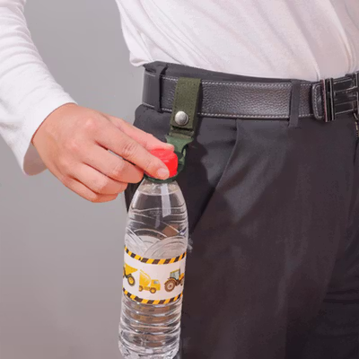 Strap Gantungan Botol Air Minum Mineral Water Bottle Belt Hanger - 3330 - Army Green — gambar 2