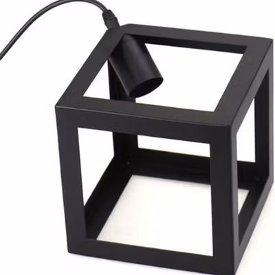 Genixgreen Fitting Lampu Gantung Vintage Iron Hanging Lamp E27 - D316 - Black — gambar 2