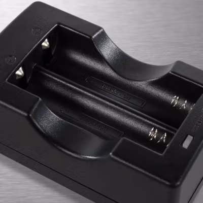 Taffware Charger Baterai 2 Slot 18650 Li-Ion 240V 500mA - MTLC-04200-1000 - Black — gambar 2