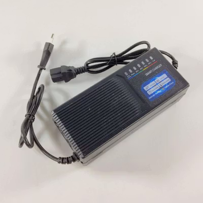 LEORY Charger Baterai Sepeda Skuter Elektrik E-Bike Vehicle 48V 12AH - L3 - Black — gambar 2