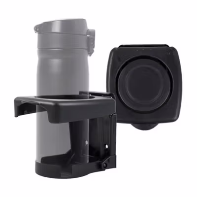 RJT Car Cup Holder Dudukan Tempat Minum Gelas Mobil Multifungsi - RL-328 - Black — gambar 2