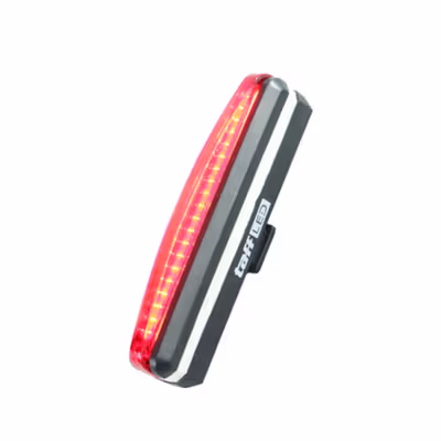 TaffLED Lampu Belakang Sepeda LED Rechargeable Tail Light 500mAh - RPL-2266 - Red — gambar 2