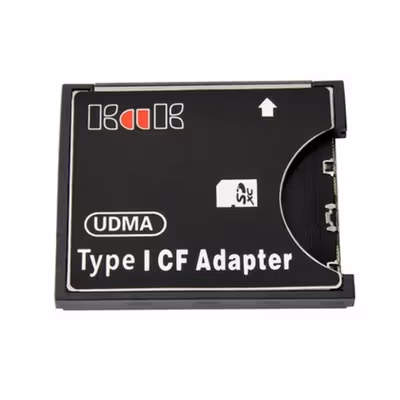 Card Reader Compact Flash Adapter SD Card SDHC SDXC MMC - WL-695 - Black — gambar 2