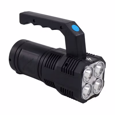 TaffLED Senter LED P1000 Rechargeable Waterproof IP44 800 Lumens - SL16 - Black — gambar 2