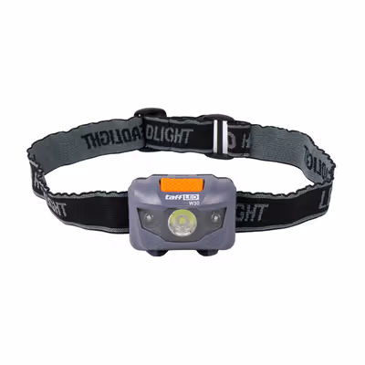 TaffLED Senter Kepala Headlamp LED Flashlight White and Red Waterproof - W30 - Gray — gambar 2