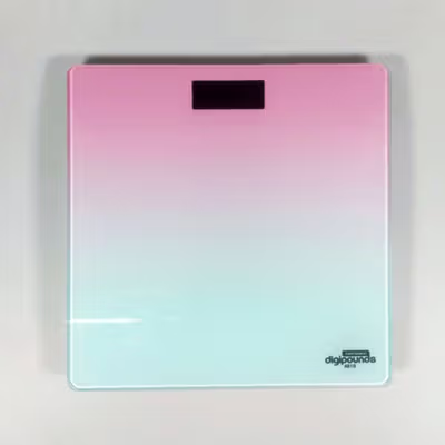 Taffware Digipounds Timbangan Badan Digital Scale Battery 180kg - AB18 - Violet — gambar 2