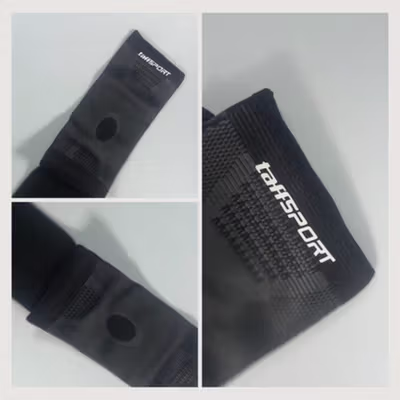 TaffSPORT Penyangga Engkel Sport Ankle Support Brace 1 PCS XL - J6223 - Black — gambar 2