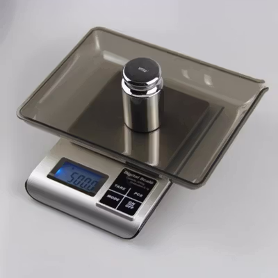 5KW Timbangan Emas Mini Digital Multifungsi 3kg 0.1g - Black — gambar 2