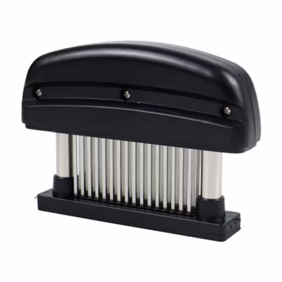 Dheng Alat Penghalus Daging Steak Tenderizer Beef 48 Needle Blades - DH-B03 - Black — gambar 2