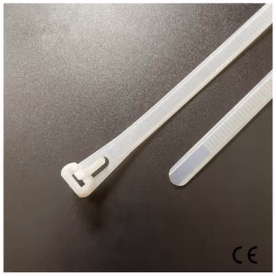 TaffGUARD Kabel Ties Cable Organizer Reusable 8x450mm 100 PCS - NL8 - White — gambar 2