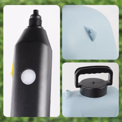 TaffHOME Semprotan Tanaman Elektrik Sprayer Shoulder Type 5L - MX5L - Blue/Black — gambar 2