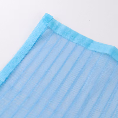 TaffHOME Tirai Pintu Magnet Anti Nyamuk DIY Mesh Polyester 100x210cm - HW25 - Blue — gambar 2