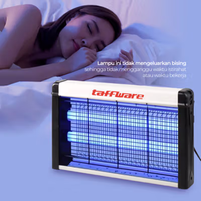 Taffware Lampu LED Anti Nyamuk Mosquito Killer Home Usage 220V 6W - TF-550 - White — gambar 2