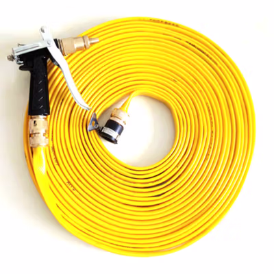 BOWEI Semprotan Cuci Mobil dengan Selang Air 10M - B350 - Yellow — gambar 2