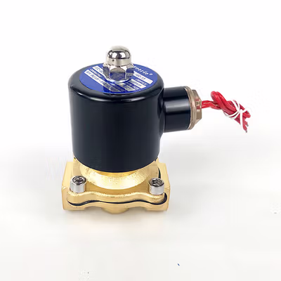 Geerte Solenoid Water Valve Normally Close 220V 1/2 Inch - 2W-160-15 - Black — gambar 2