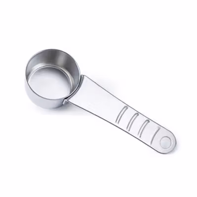 iCafilas 2in1 Sendok Takar Kopi Spoon Tamper Nespresso - ICF367 - Silver — gambar 2