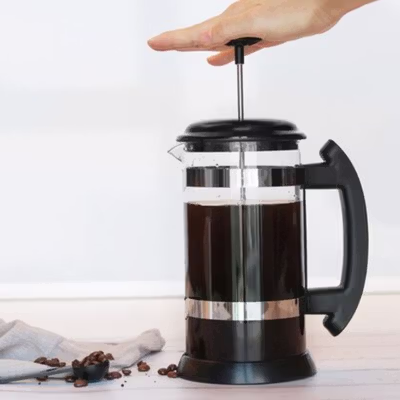 iCafilas French Press Coffee Maker Pot 1L - T35068 - Black — gambar 2