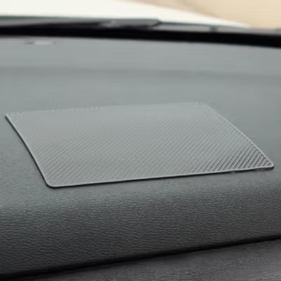 KAISHILI Car Anti Slip Mat untuk Dashboard Mobil 20x13cm - Black — gambar 2