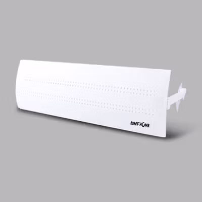 TaffHOME Cover Angin AC Adjustable Windshield Deflector 108x18cm - WB600 - White — gambar 2