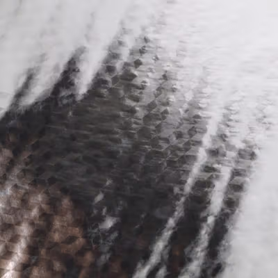 AWOO Sticker Wallpaper Aluminium Foil Anti Minyak Waterproof 100x60cm Cubic - YK-292 - Silver — gambar 2
