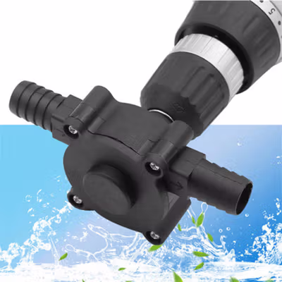 BENGU Pompa Air Bor Self-Priming Electric Drill Water Pump - JET101 - Black — gambar 2