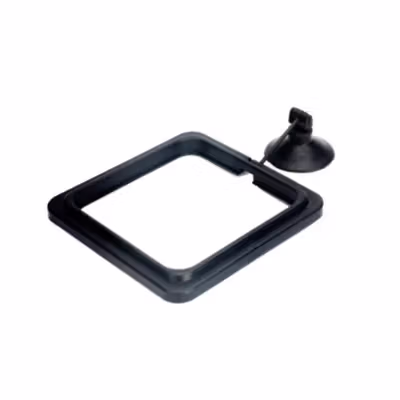 Aifeier Tempat Makan Ikan Aquarium Fish Feeding Ring Floating Feeder - AF106 - Black — gambar 2