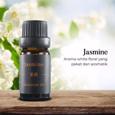 INKEEY Essential Oil Fragrance Minyak Aromatherapy 10ml Jasmine - IK077 - Black — gambar 2