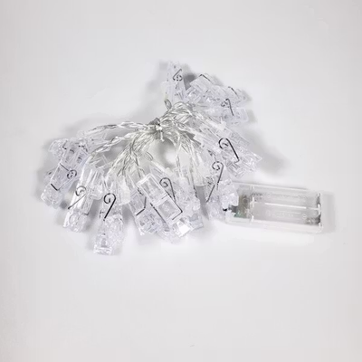 ANBLUB Lampu Hias Tumblr String Lights Clip Waterproof 20 LED 2M - 0606 - Warm White — gambar 2