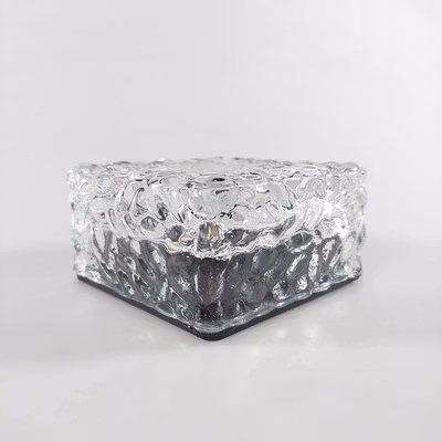 ARMOUR&DANFORTH Lampu Taman Outdoor Tanam Ice Brick Warm White 3000K Warm Light - GB066 - Transparent — gambar 2