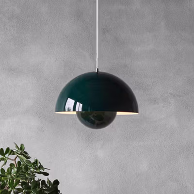 TaffLED Lampu Gantung Hias Flower Bud Pendant Light 3 Color 9W - BB9 - Green — gambar 2