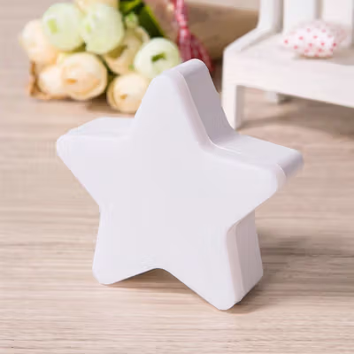 Energy Lampu Tidur LED Model Bintang EU Plug 240V 0.1W - EN-NL-8 - White — gambar 2