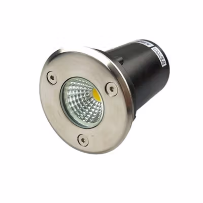 San Xin Lampu Taman Outdoor Tanam Waterproof Warm White 3000K 3W - SX120 - Black — gambar 2