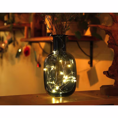 TaffLED Lampu Hias String Lights Waterproof USB Power 50 LED 5M - SZ - Warm White — gambar 2