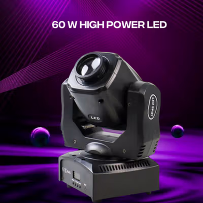 ALiEN Lampu Sorot LED Spotlight 12 Degree 8 Color IP20 220V 60W - ZQ-B147B - Black — gambar 2
