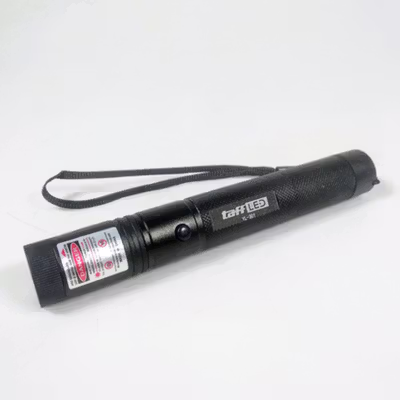 TaffLED Laser Pointer Presentasi Red Beam 1MW 650nm with Battery - YL-301 - Red — gambar 2