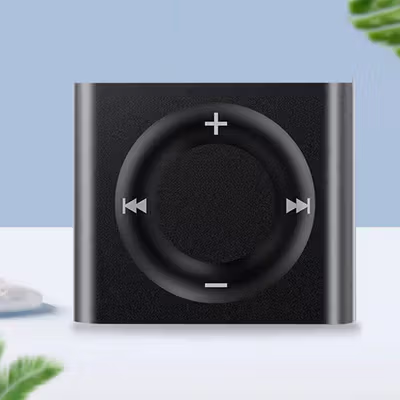 VKTECH Mini MP3 Player Walkman MicroSD HiFi Speaker - VK64 - Black — gambar 2