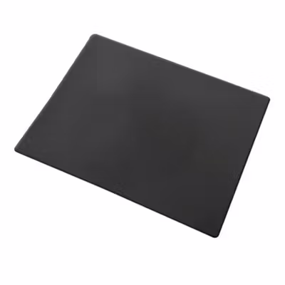 FARA Alas Mouse Simple Gaming Mouse Pad PU Leather 260x210x2mm - F26 - Black — gambar 2