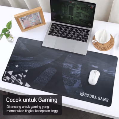 HYDRA GAME Gaming Mouse Pad XL Desk Mat 800x400x2mm - RO68 - No Color — gambar 2
