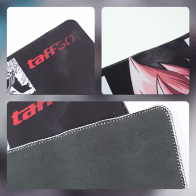TaffGO Gaming Mouse Pad Dragon Ball Manga Panel 800x400x2mm - WXDBZ - Gray — gambar 2