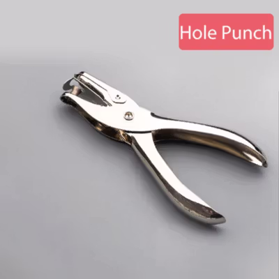 Feiyide Tang Pembolong Kertas Plier One Hole Punch 6mm - 1106 - Silver — gambar 2