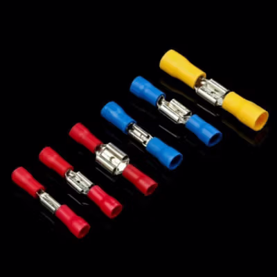 Taffware Skun Terminal Gepeng Insulated Connector Male Female 280 PCS - GB20 - Multi-Color — gambar 2
