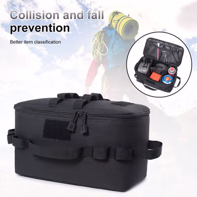 Fancier Tas Penyimpanan Camping Storage Box Outdoor Travel Waterproof - FC-19 - Black — gambar 2