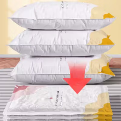 TaffPACK Kantong Plastik Vakum Pakaian Multisize 5 PCS Electric Pump - FL22 - White — gambar 2