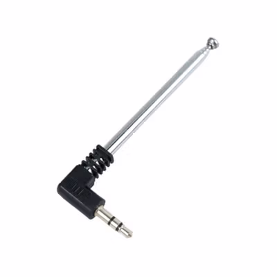 Taffware Antena Radio Portable Telescopic 3.5mm Jack 108MHz - Black — gambar 2