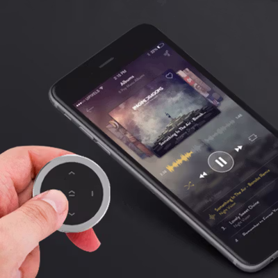 Kebidumei Smart Remote Setir Bluetooth Music Control Wireless - HGY27 - Black — gambar 2