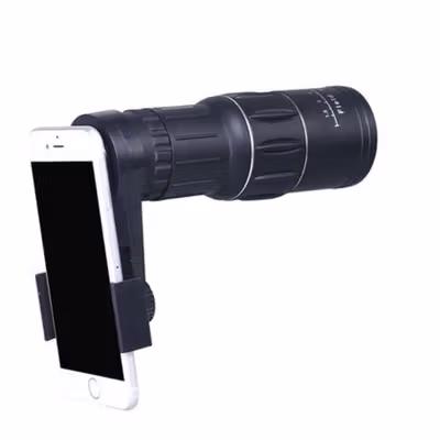 TaffSPORT Lensa Tele Zoom 16X52 untuk Smartphone - KL1040 - Black — gambar 2