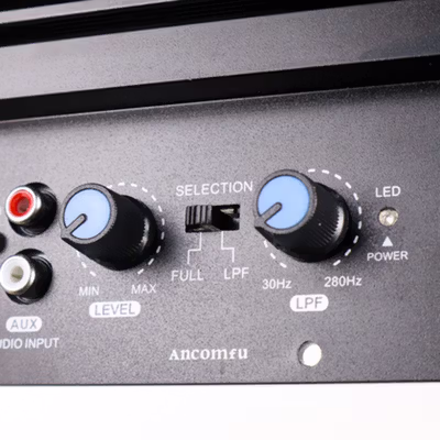 Ancomfu Mono Car Audio Amplifier Board Subwoofer Bass Module 600W - PA-60A - Black — gambar 2