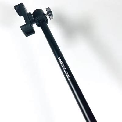 TaffSTUDIO Tripod Stand Holder Smartphone Boom Arm with Ring Light - CN-171 - Black — gambar 2
